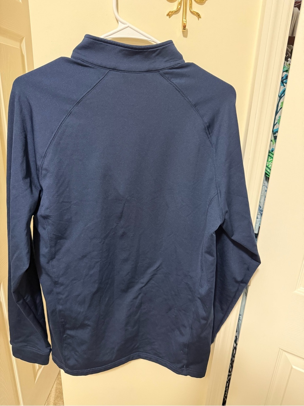 Levelwear Navy Quarter-Zip Pullover with Pinehurst U.S. Open Logo - Picture 7 of 9